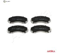 Brake pads Front Axle 50-0K-018 ASHIKA for ASIA MOTORS KIA