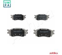 BRAKE PAD SET DISC BRAKE 50-0K-K12 FOR HYUNDAI ACCENT/III/IV i20 AVEGA VERNA i20