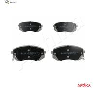 Brake pads Front Axle 50-0K-K20 ASHIKA for KIA HYUNDAI