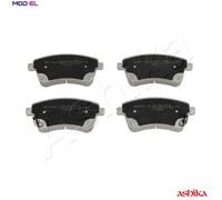 Brake pads Front Axle 50-0K-K22 ASHIKA for HYUNDAI KIA