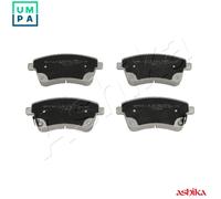Brake pads Front Axle 50-0K-K22 ASHIKA for HYUNDAI KIA