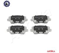 ASHIKA 50-0K-K33 Brake pad set