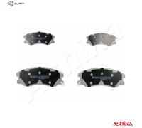 BRAKE PAD SET DISC BRAKE 50-0W-W10 FOR CHEVROLET OPEL LE5 2.4L LD9 2.4L 4cyl