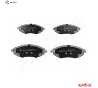 FRONT BRAKE PAD SET DISC BRAKE FITS: CHEVROLET MATIZ 1.0/1.2/1.2 LPG/1.0 LPG.