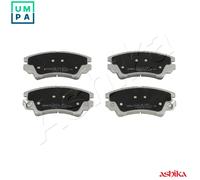 ASHIKA 50-0W-W16 Brake pad set
