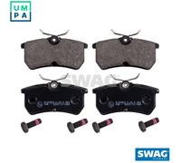 SWAG 50 91 6167 Brake pad set