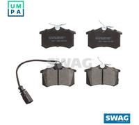 SWAG 50 91 6394 Brake pad set