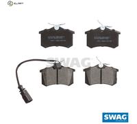 SWAG 50 91 6394 Brake pad set