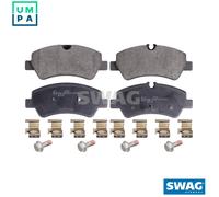 SWAG 50 91 6963 Brake pad set
