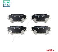 50-H0-008 BRAKE PAD SET, DISC BRAKE FITS HYUNDAI AMICA / ATOZ 1.0 I