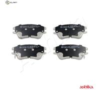 50-H0-008 BRAKE PAD SET, DISC BRAKE FITS HYUNDAI AMICA / ATOZ 1.0 I