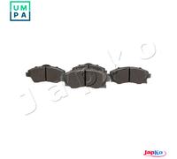 Fits JAPKO 500031 BRAKE PAD SET, DISC BRAKE