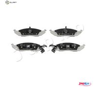Brake pads Front Axle 50093 JAPKO for CHRYSLER DODGE PLYMOUTH