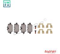 BRAKE PAD SET DISC BRAKE 501 249 FOR BMW N46B20CB/B/C/BD 2.0L 4cyl 3 E90