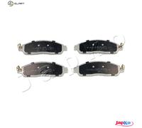 Brake pads Front Axle 501003 JAPKO for NISSAN RENAULT