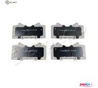 Brake pads Front Axle 50272 JAPKO for TOYOTA HYUNDAI