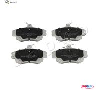 Brake pads Front Axle 50516 JAPKO for MITSUBISHI VOLVO SMART