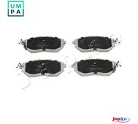 Brake pads Front Axle 50709 JAPKO for SUBARU FORESTER LEGACY IV LEGACY IV Estate