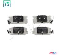BRAKE PAD SET DISC BRAKE 50797 FOR SUBARU LEONE/II//Hatchback EA65 1.3L 4cyl