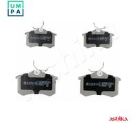 ASHIKA 51-00-00002 Brake pad set