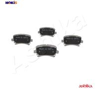 ASHIKA 51-00-00007 Brake pad set