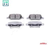 ASHIKA 51-00-00014 Brake pad set
