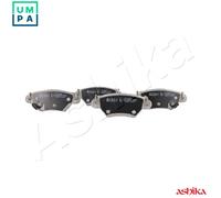ASHIKA 51-00-00016 Brake pad set