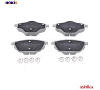 ASHIKA 51-00-00019 Brake pad set