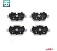 ASHIKA 51-00-0100 Brake pad set