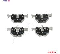 Brake pads Rear Axle 51-00-0108 ASHIKA for BMW 3 Touring 3 3 Convertible 3 Coupe