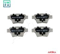 ASHIKA 51-00-012 Brake pad set