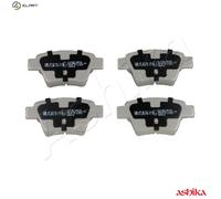 ASHIKA 51-00-012 Brake pad set