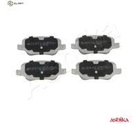 ASHIKA 51-00-0202 Brake pad set