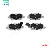 ASHIKA 51-00-0206 Brake pad set