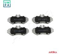 ASHIKA 51-00-0513 Brake pad set