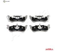 Brake pads 51-00-0518 ASHIKA for MERCEDES-BENZ M-CLASS