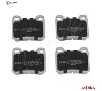 BRAKE PAD SET DISC BRAKE 51-00-0524 FOR MERCEDES-BENZ C-CLASS 124 E-CLASS 1.8L