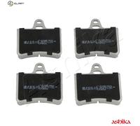 ASHIKA 51-00-0605 Brake pad set