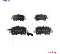ASHIKA 51-01-108 Brake pad set
