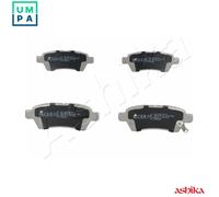 ASHIKA 51-01-130 Brake Pad Set, disc brake for NISSAN