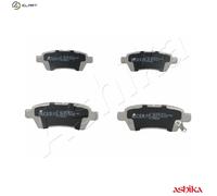 ASHIKA 51-01-130 Brake Pad Set, disc brake for NISSAN