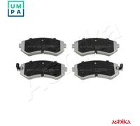 Brake pads Rear Axle 51-01-137 ASHIKA for NISSAN ALMERA Hatchback ALMERA I