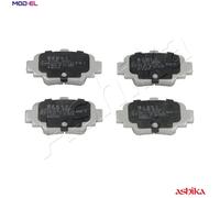BRAKE PAD SET DISC BRAKE 51-01-197 FOR NISSAN CGA3DE 1.3L CG10DE 1.0L 4cyl