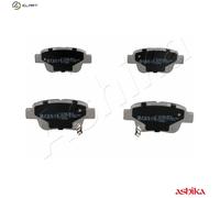 ASHIKA 51-02-200 Brake Pad Set, disc brake for TOYOTA