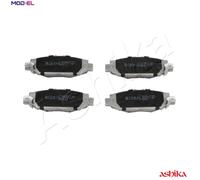 Brake pads 51-02-212 ASHIKA for TOYOTA LEXUS