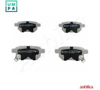 BRAKE PAD SET DISC BRAKE 51-02-214 FOR TOYOTA YARIS/VITZ COROLLA AURIS VERSO
