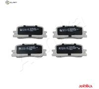 REAR AXLE 5102216 BRAKE PAD SET, DISC BRAKE FITS TOYOTA CAMRY SALOON 2.4