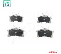 ASHIKA 51-02-219 Brake Pad Set, disc brake for TOYOTA