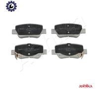 Brake pads Rear Axle 51-02-223 ASHIKA for TOYOTA AVENSIS Saloon AVENSIS Estate