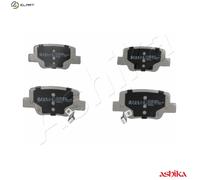 ASHIKA 51-02-224 Brake pad set